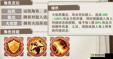 苍之纪元菲娅•撒拉佛娜技能全解析，火焰操控天才的资源管理重要性及实战策略